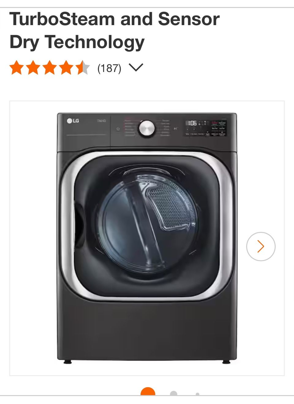 New Gas Clothes Dryers