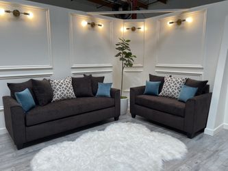New Sofa And Love Seat