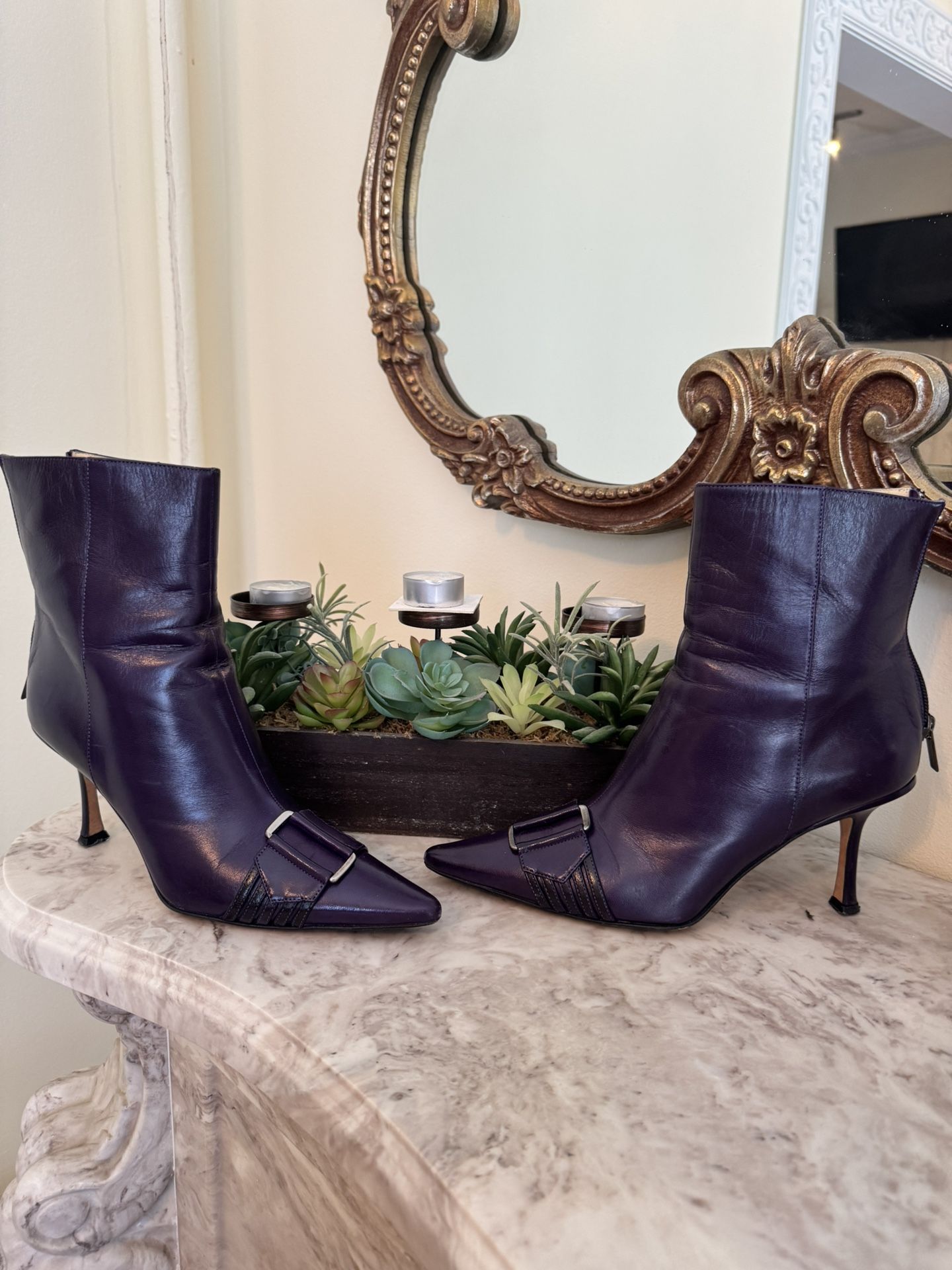 Jimmy Choo Woman’s Boots Leather Size 36