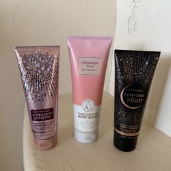 Bath And Body Lotion And Body Wash