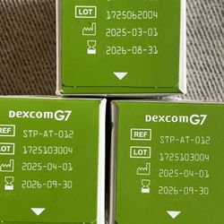 Dexcom G7 -3 Sensors