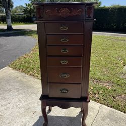 6 Drawer Jewerly Cabinet 