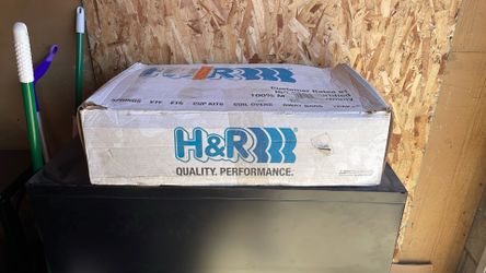 H&r lowering springs new
