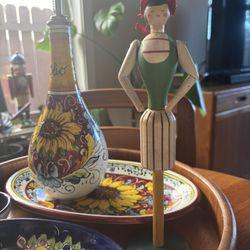 Vintage Swedish Napkin Holder 