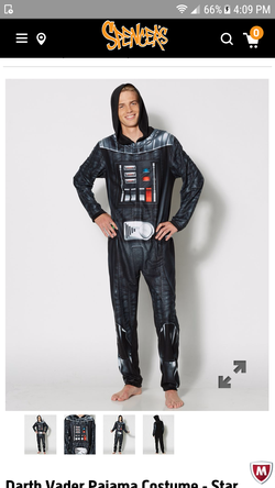 Disney Star Wars Mens Halloween S/M Onesie
