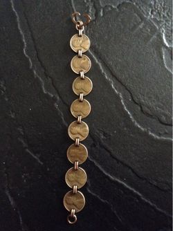 Penny bracelet $25.00 CASH, TEXT FOR PRICES.