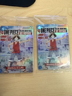 One piece College Basketball US voyage Card