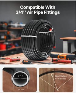 vevor compresor air paping system, black color