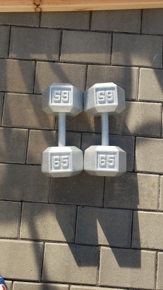 65LB Dumbbell Set