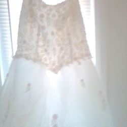 Wedding Dress From David's Bridal