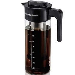 New! Hamilton Beach 1.7L Cold Brew Coffee & Tea Pitcher
