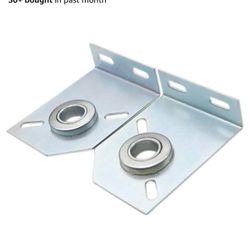 1pair Garage Door Spring Center Bearing Bracket, Garage Door Spring Anchor Center Plate