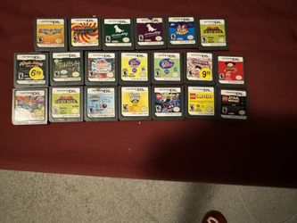 Nintendo DS Vintage Games For Sale Pokémon Lego Nintendo Dogs Mario