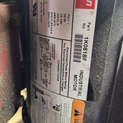 Dayton 3/4 HP Electric Motor 