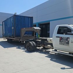 Forklift 5th Wheel Trailer Sea Container