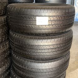 🛞SET OF 4 USED TIRES🛞 215/55/17 MICHELIN