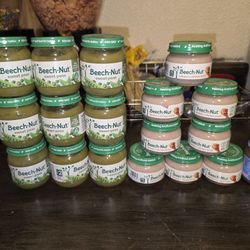 18 Jars Of Baby Food FREE