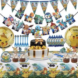 Pokémon birthday decorations 