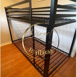 Twin Over Twin Bunk Bed (new) Fast Shipping 