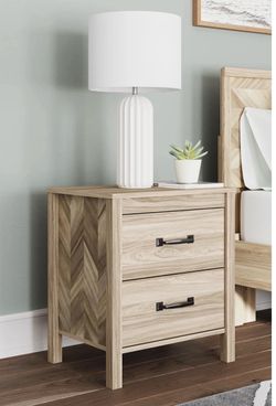 Signature Design by Ashley Battelle EB3929-292 Two Drawer Night Stand