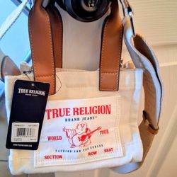 Small True Religion  Canvas Bag