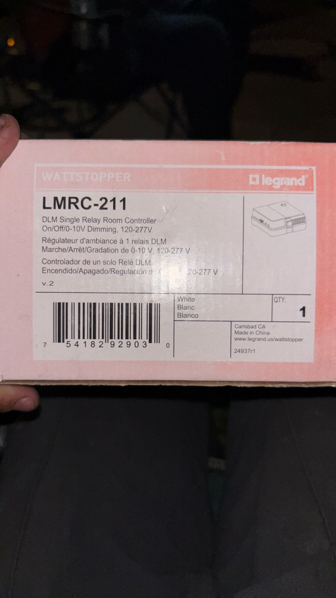 Digital Single Relay Room Controller