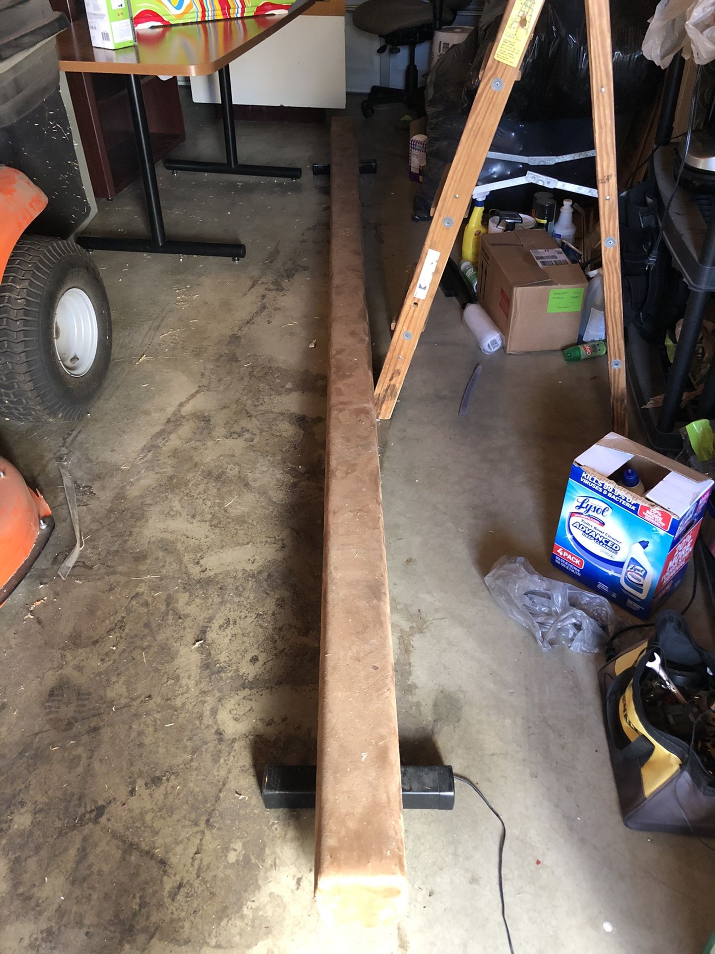 Gymnastics Suade Balance Beam 12 ft