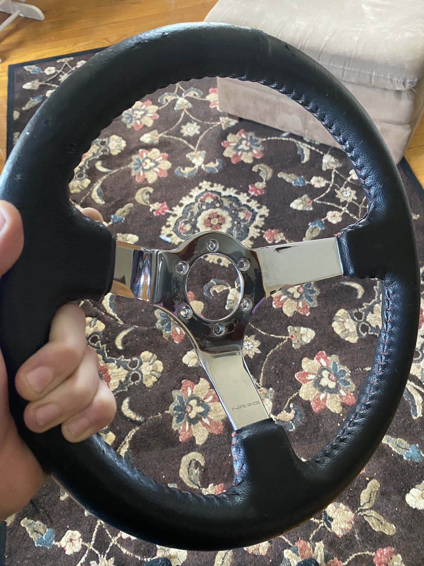 Chrome Nrg Steering Wheel