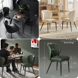 Dining Chairs ( Set Of 4 ) ——3 Colors Available 