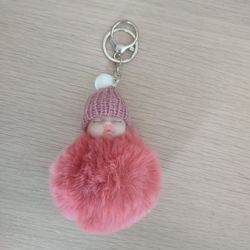 Sleeping baby key chain 