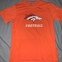 Denver Broncos (NFL) Orange Dri-Fit Shirt; Men's Medium
