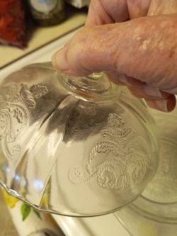Old Vintage Butter Dish With Lid