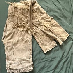 Mnml Stacked Distressed Skinny Jeans Text Me Best Offer 