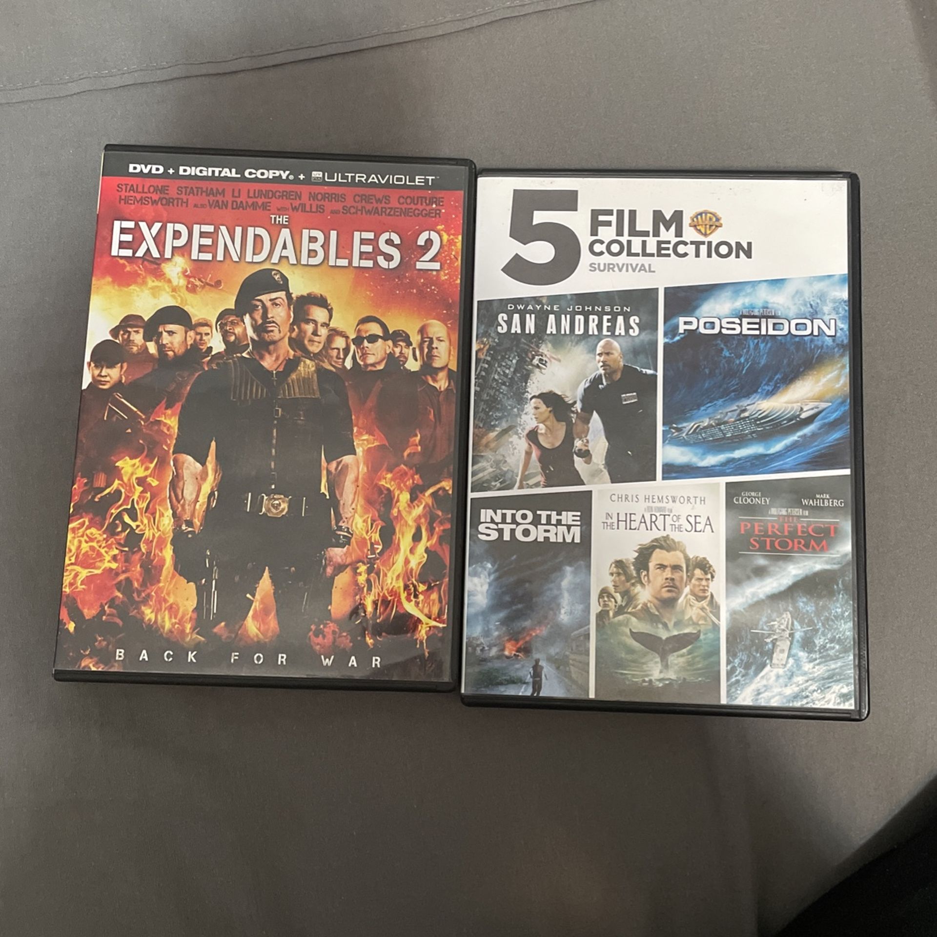 5 Movies And The Expendables 2 Bundle