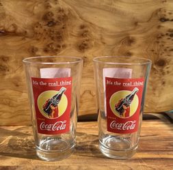 Vintage Coca-Cola Drinking Glasses