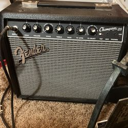 Fender guitar amp