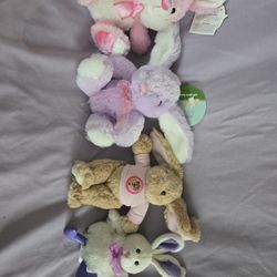 Stuff Toy Bunnies - Great for Easter Gift