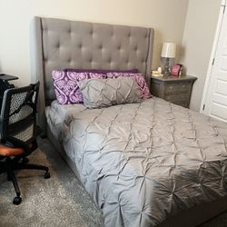 Queen Bed Frame And Mattress 