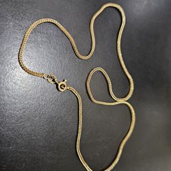 Gold Chain 3.5 Grams 14k Yellow Vintage 15 Inch Box Mesh Jewelry Necklace Bracelet Bullion