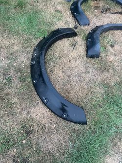 Ford Superduty fender flairs