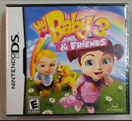 My Baby 3 and Friends NDS (Brand New Factory Sealed US Version) Nintendo DS