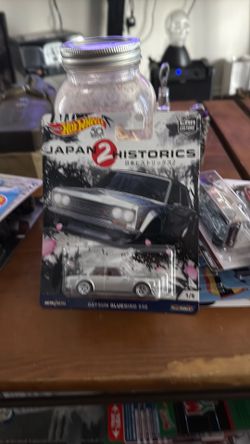 2018 HOT WHEELS JAPAN 2 HISTORICS 1/5 DATSUN BLUEBIRD 510 B191