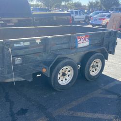 5x10 Dump Trailer