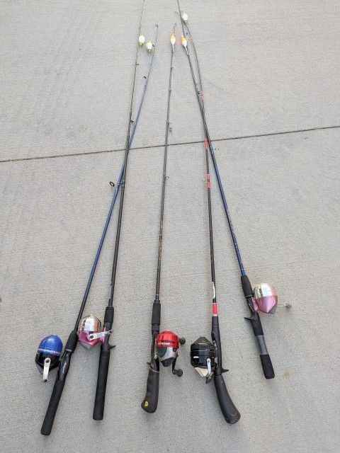 fishing rods .10$.Pis