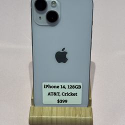 iPhone 14 Lilac 128GB AT&T, Cricket Wireless, Consumer Cellular 
