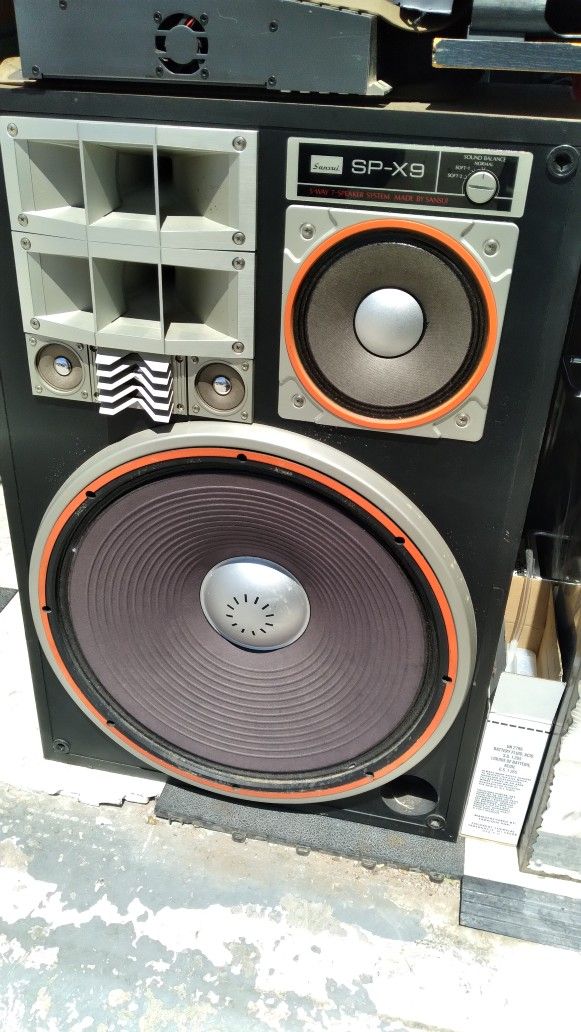 SP X9 SANSUI ROCKS SOUND AMAZING