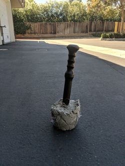 Concrete On A Stick (Weight?)