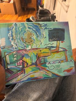 Original Signed Canvas Painting