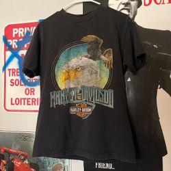 2000s Harley Davidson eagle tee with Florida back hit