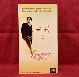 VHS movie Somewhere in Time 1980 Christopher Reeve Jane Seymour romance